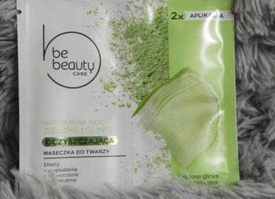 BeBeauty - Care, Maseczka do twarzy, Oczyszczająca, Naturalna moc zielonej glinki.