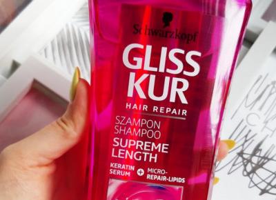 Schwarzkopf - Gliss Kur, Supreme Length, Szampon do włosów długich.