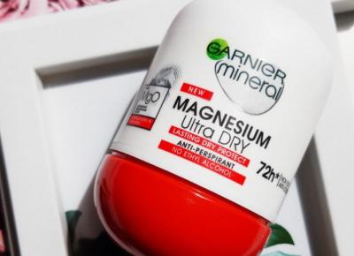 Garnier - Mineral, Antyperspirant w kulce 72h, Magnesium Ultra Dry.