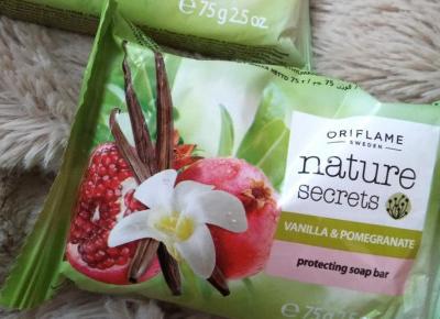 Oriflame - Nature Secrets, Mydło w kostce, Wanilia i granat