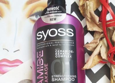 Syoss - Ceramide Complex Anti-Breakage 01, Szampon do włosów osłabionych i łamliwych