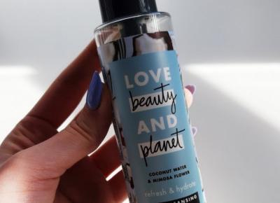 Love Beauty and Planet - It's Vegan!, Żel do mycia twarzy, Coconut Water & Mimosa Flower, Refresh & Hydrate.