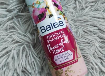 Balea-Suchy szampon do włosów, Peaceful flower.