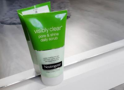 Neutrogena - Visibly Clear, Pore & Shine, Peeling do twarzy.