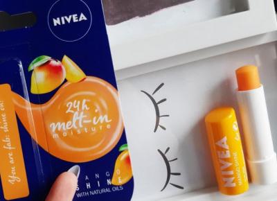 Nivea - Pomadka do ust, Mango Shine.