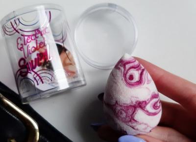 Beautyblender Electric Violet Swirl - Gąbka do makijażu.