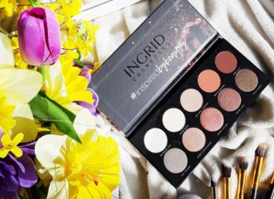 #DDOBSHOP - Ingrid - Paleta cieni do powiek, Matt and Glam, Nude.