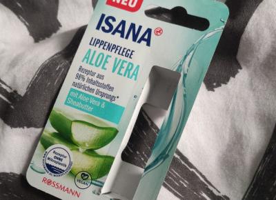 Isana - Pomadka do ust, Ochronna, Aloe Vera.