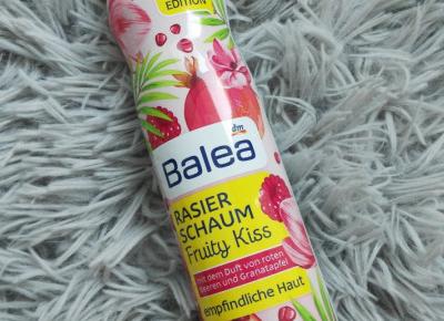 Pianka do golenia Fruity Kiss z Balea.