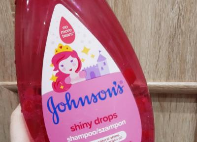 Johnson`s - Szampon do włosów, Shiny Drops.