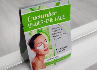 Mascot Europe - Cucumber Under-Eye Pads, Płatki pod oczy, Każdy typ skóry, Ogórkowe.