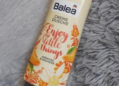 Balea - Żel pod prysznic, Enjoy The Little Things, morela & orchidea.
