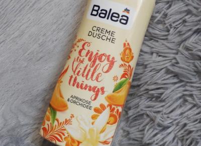 Balea - Żel pod prysznic, Enjoy The Little Things, morela & orchidea.