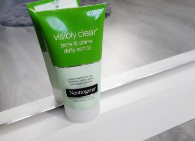 Neutrogena - Visibly Clear, Pore & Shine, Peeling do twarzy.