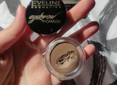 Eveline - Eyebrow Pomade, Pomada do brwi, Wodoodporna, Soft Brown.