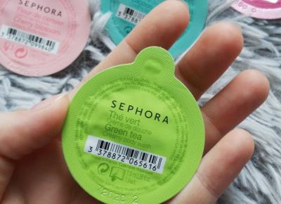 Sephora Kapsułka z kremem pod prysznic, Green Tea