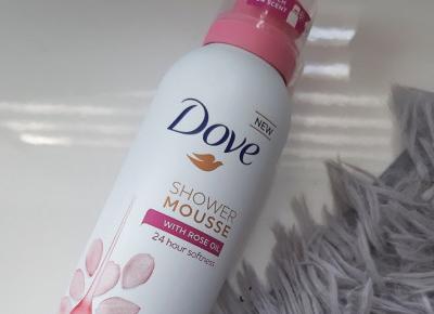 Dove - Shower mousse, Pianka do golenia i pod prysznic, Rose oil