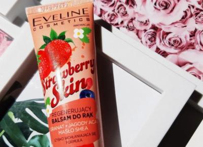 Eveline - Balsam do rąk, Regenerujący, Strawberry Skin.