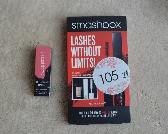 Smashbox X-rated Mascara, Be legendary lipstick , Photo Finish Hydrating Under Eye Primer, Photo Finish Lash Primer        |         