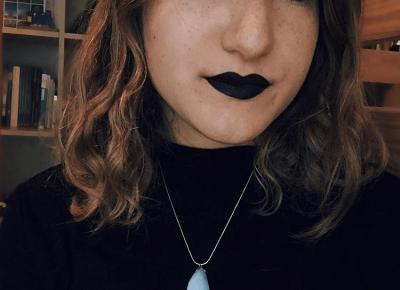 black lipstick