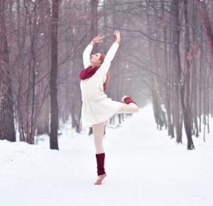 ArtCharlotte: Zimowa sesja taneczna 