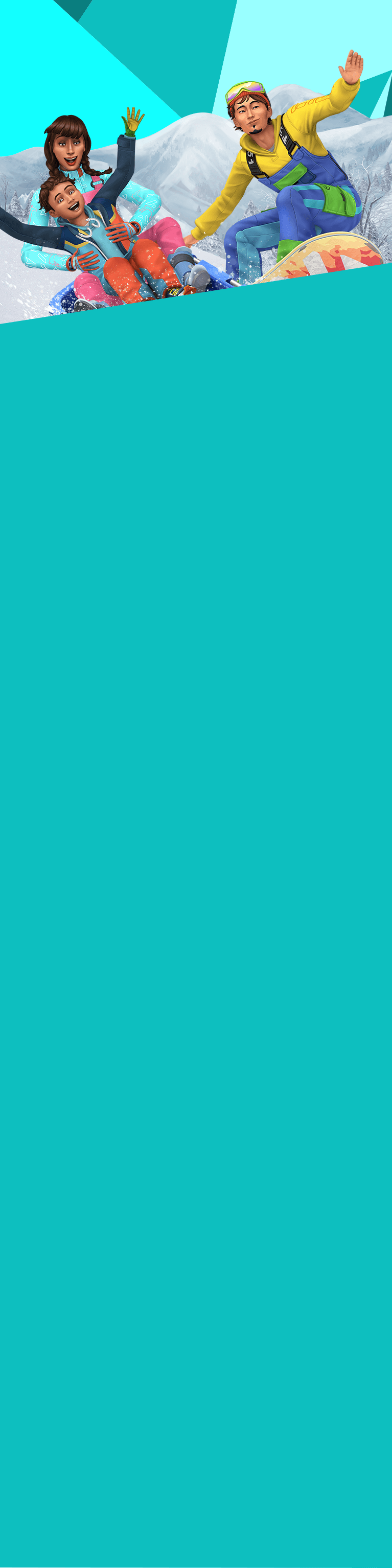 The Sims™ 4 Śnieżna eskapada – Oficjalna strona EA