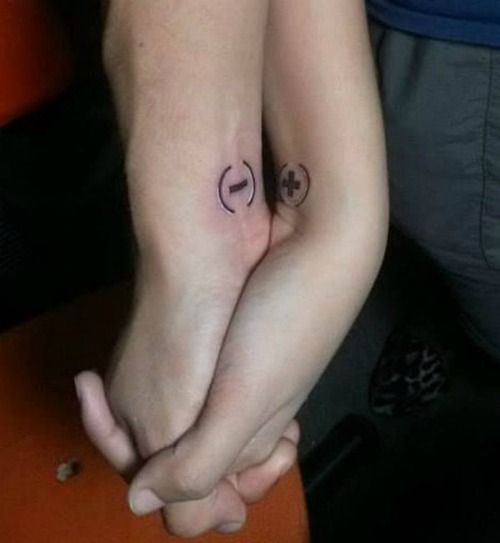 Tatuaże dla par, couple tattoo, 10 propozycji!