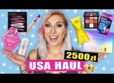 ♦ 🇺🇸 Kupiłam kosmetyki za 2500 zł 😱 USA HAUL ♦ Agnieszka Grzelak Beauty