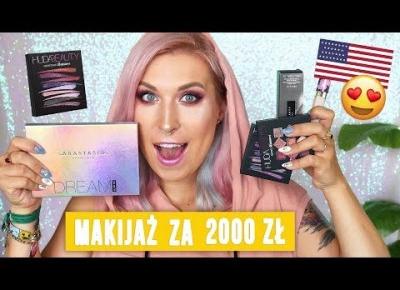 ♦ Makijaż kosmetykami z USA za 2000 zł 😱 Agnieszka Grzelak Beauty