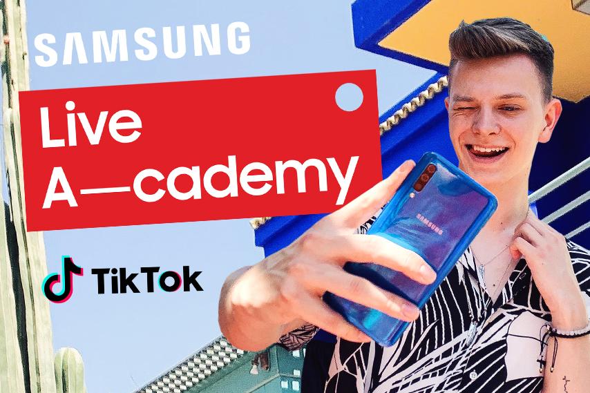 Jak być dobrym TikTokerem? Rusza Samsung Live A-Cademy z Dominikiem Rupińskim!