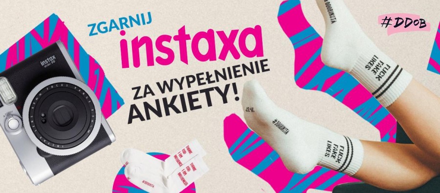 Wypełnij ankietę… i zgarnij nowego Instaxa Mini 90!