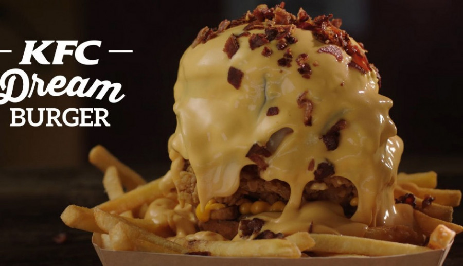 Internauci o Dream Burger z KFC: „wygląda ohydnie!”