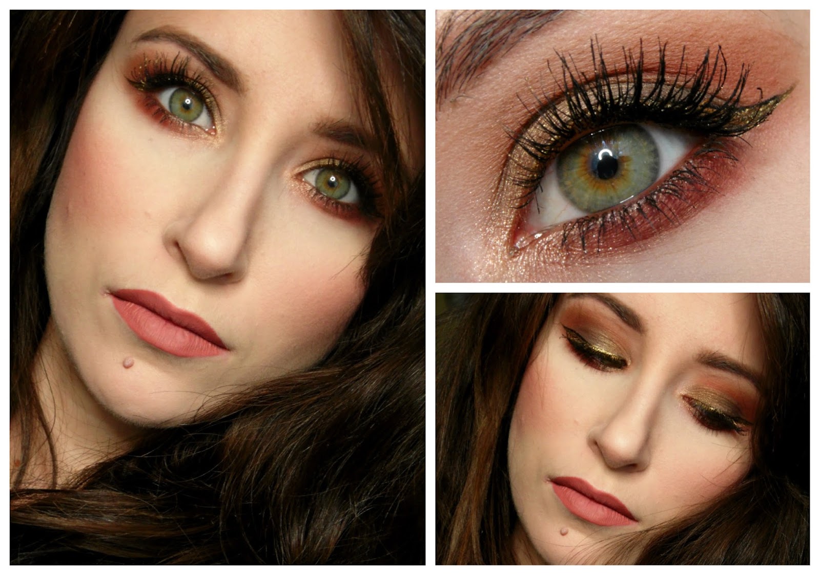 Avida Dollars Blog: Makijaż w kolorach jesieni: Khaki z dodatkiem rdzy #fallmakeup