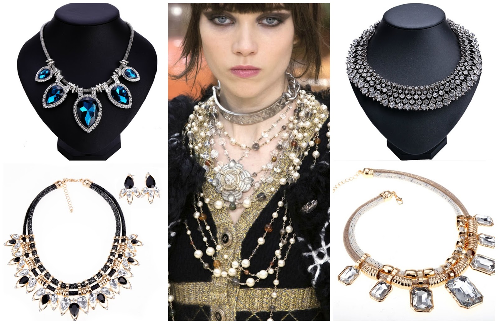 Avida Dollars Blog: To co kobiety lubia najbardziej czyli biżuteria ;) | Naszyjniki na co dzień, karnawał i studniówkę