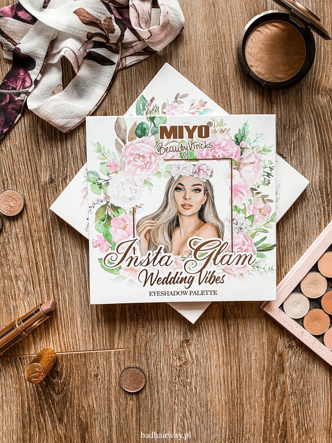 Recenzja paletki Miyo x Beauty v Tricks – Insta Glam Wedding Vibes + ROZDANIE! – Badhairway.pl – travel, beauty & lifestyle