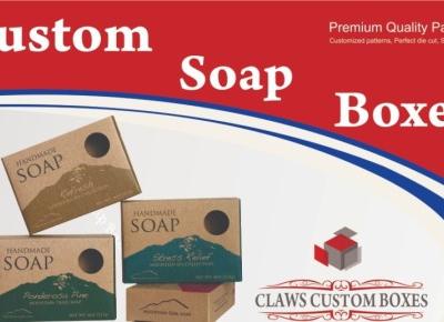 Increase your brand image with custom soap boxes