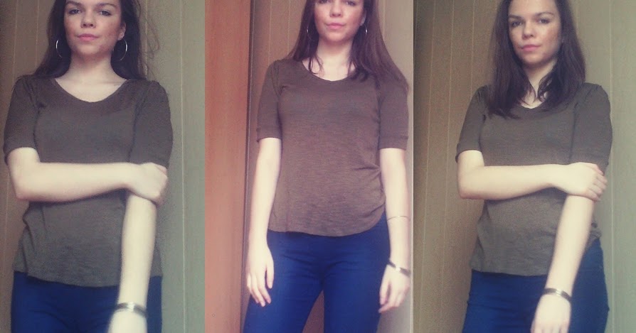 FASHION BLOG: KHAKI BLUZKA 