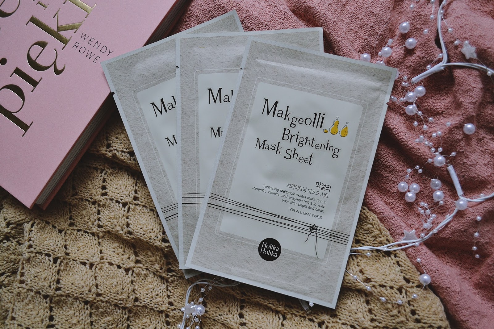 holika holika, Makgeolli brightening mask sheet! :)