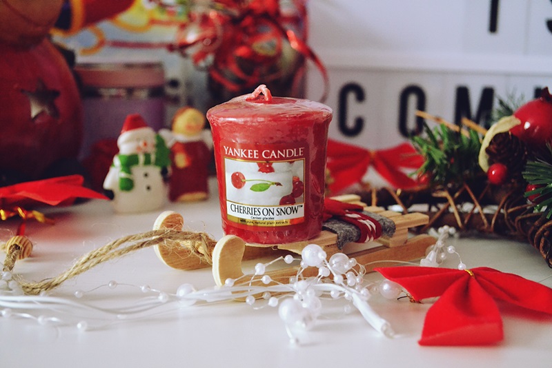 Najpiękniejszy zapach yankee candle - cherries on snow. | małe życie