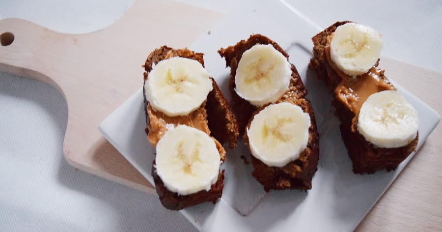 PROTEINOWY CHLEBEK BANANOWY BEZ CUKRU