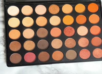 Paleta Morphe 35O Aliexpress|Blondeworld blog kosmetyczny