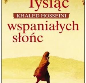 Tysiąc wspaniałych słońc - Khaled Hosseini | Books My Love