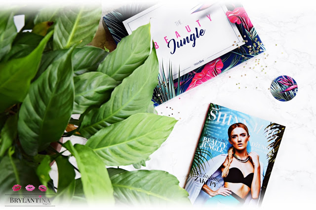 Blog Brylantina: ShinyBox | Welcome to the Beauty Jungle Sierpień 2017 | Shiny Mag | Dodatkowa niespodzianka