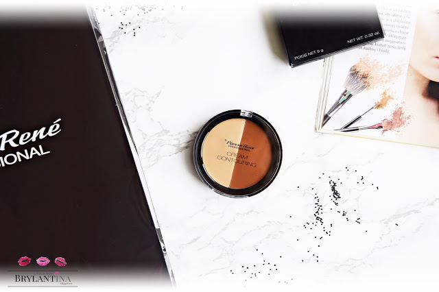 Blog Brylantina: Paleta do modelowania konturu twarzy Cream Contouring | Pierre Rene