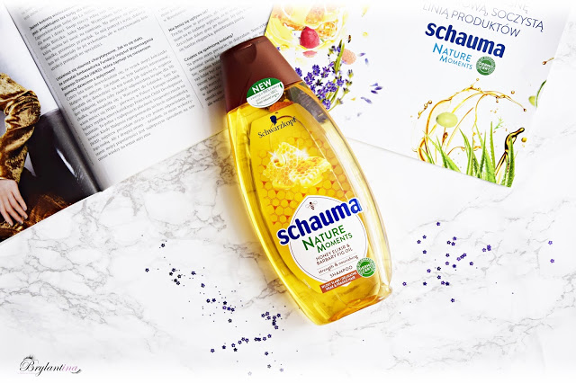 Blog Brylantina: Pielęgnacja włosów szamponem Schauma Nature Moments od Schwarzkopf
