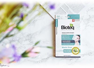 Blog Brylantina: Maska nawilżająca na tkaninie Bioteq