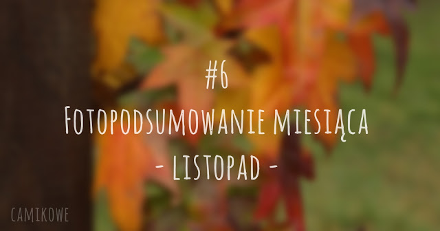 C A M I K O W E: #6 - Fotopodsumowanie miesiąca - listopad 