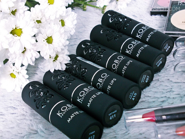 Recenzja: KOBO PROFESSIONAL MATTE LIPS. | Lifestyle by Ladyflower.