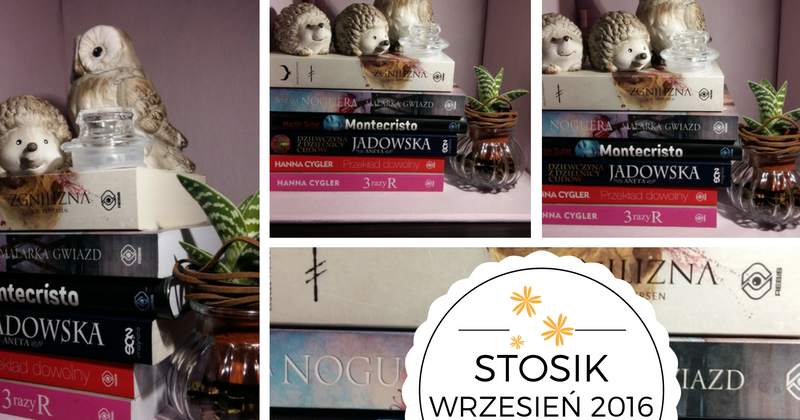 Lifestyle by Ladyflower.: Kącik czytelniczy: Stosik wrzesień 2016.