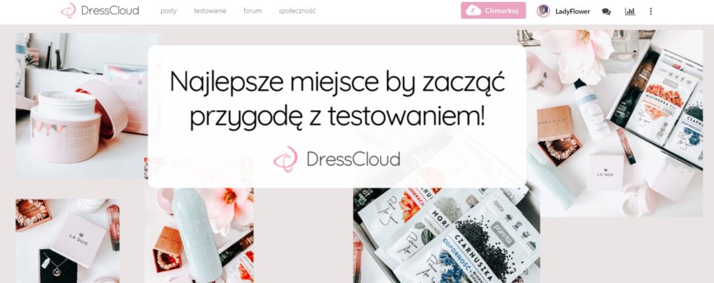 DressCloud – recenzje, testowanie i kosmetyczne nowinki. – Ladyflower.pl
